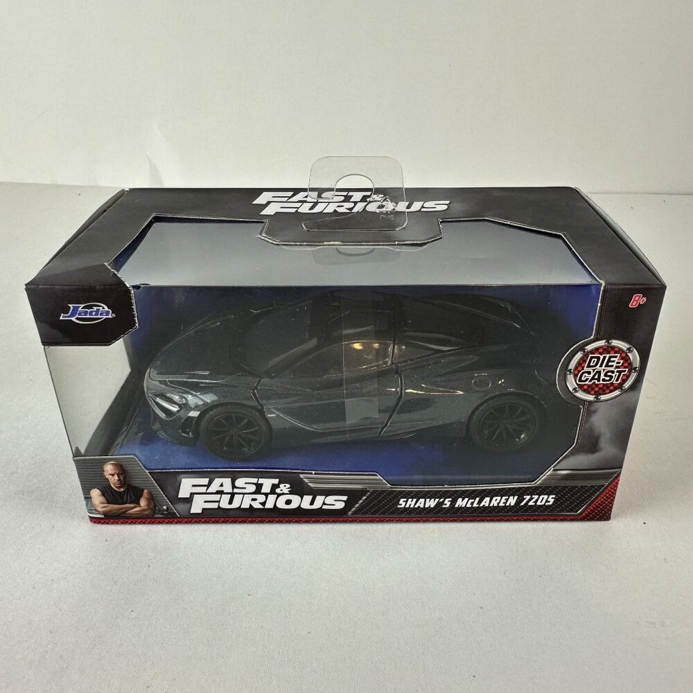 Fast & Furious Shaws McLaren 720S 1:32 Scale Die-Cast Model Car By Jada Toys